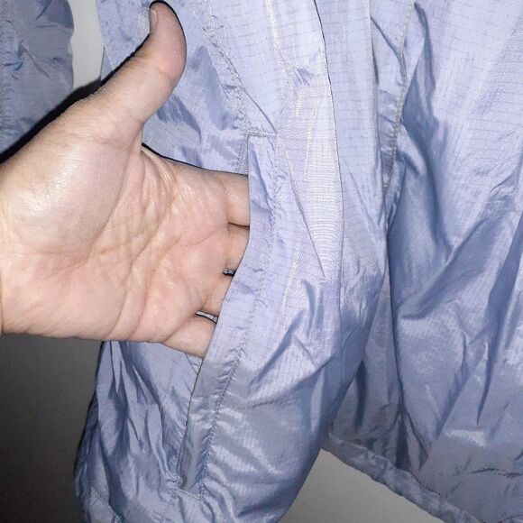 Marmot Waterproof Rain Jacket Pale Purple Women's M Zippered Breathable Fall Top - Picture 6 of 12